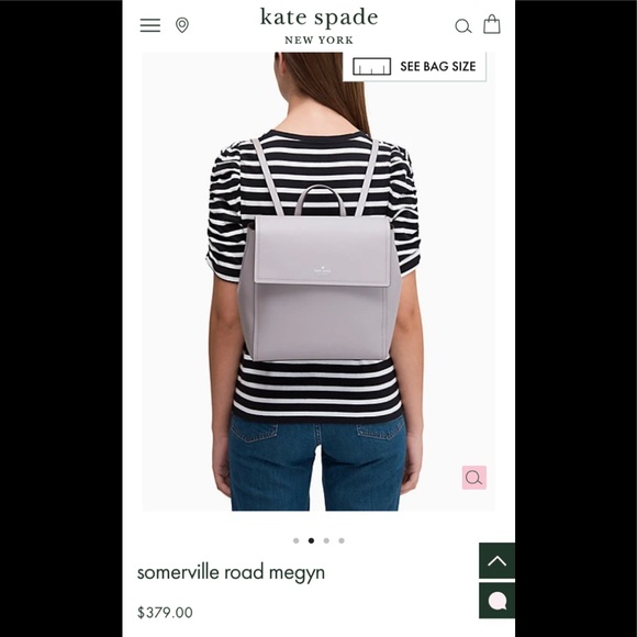 Kate Spade Summerville Road Megyn Backpack Purse - Picture 4 of 4